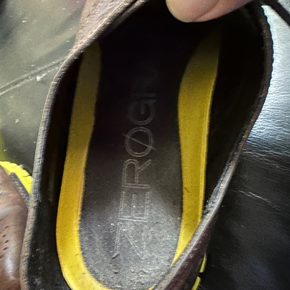 Cole Haan Zero Mens 13 leather brogues - Picture 3 of 4